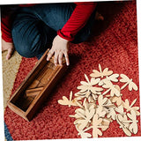 VILLCASE 60 Pcs Dragonfly Chips Wooden Circles Wooden Shapes for Crafts Dragonfly Wooden Ornaments Unfinished Wood Cutouts Unfinished Wooden Craft VILLCASE