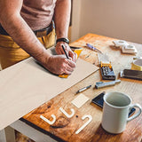 12 Pack 22 x 12 x 1/16 Inch-2 mm Thick Basswood Sheets for Crafts Unfinished Plywood Sheet Rectangular Craft Wood Sheet Boards for DIY Projects, AWIZOM