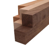 Maple, Walnut, and Cherry Turning Blank Variety Pack 2" x 2" (6pcs) (2" x 2" x 18") Barrington Hardwoods