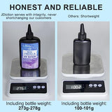 JDiction 500g UV Resin; New Formula Crystal Clear UV Resin Solar Cure Sunlight Activated Hard UV Resin Kit for Jewelry Making, Casting and Coating JDiction