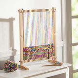 Melissa & Doug Wooden Multi-Craft Weaving Loom (Arts & Crafts, Extra-Large Frame, Frustration-Free Packaging) Melissa & Doug