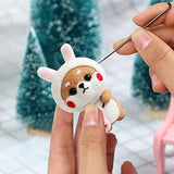 BAGERLA Needle Felting Kit, Complete Needle Felting Tools and Supplies, Needle Felting Beginner Kits, Animals Wool Felting Kits for DIY Felting BAGERLA