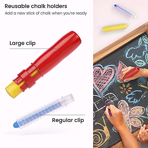 Arteza Kids Sidewalk Chalk, Set of 36 Pieces, Easy-to-Hold Handmade Washable Chalk with a Game Guide, Art Supplies for Outdoors, Spring and Summer Arteza Kids