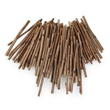 Tinksky 10CM Long 0.3-0.5CM in Diameter Wood Log Sticks for DIY Crafts Photo Props 100pcs (Wood Color) TINKSKY