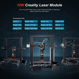 ENOMAKER Creality Laser Engraver Module Kit 10W 455nm for Metal,Wood,Leather,Acrylic,Plastic etc, Compatible Ender 3 Pro V2/NEO/MAX/S1/S1 Pro, CR-10 ENOMAKER