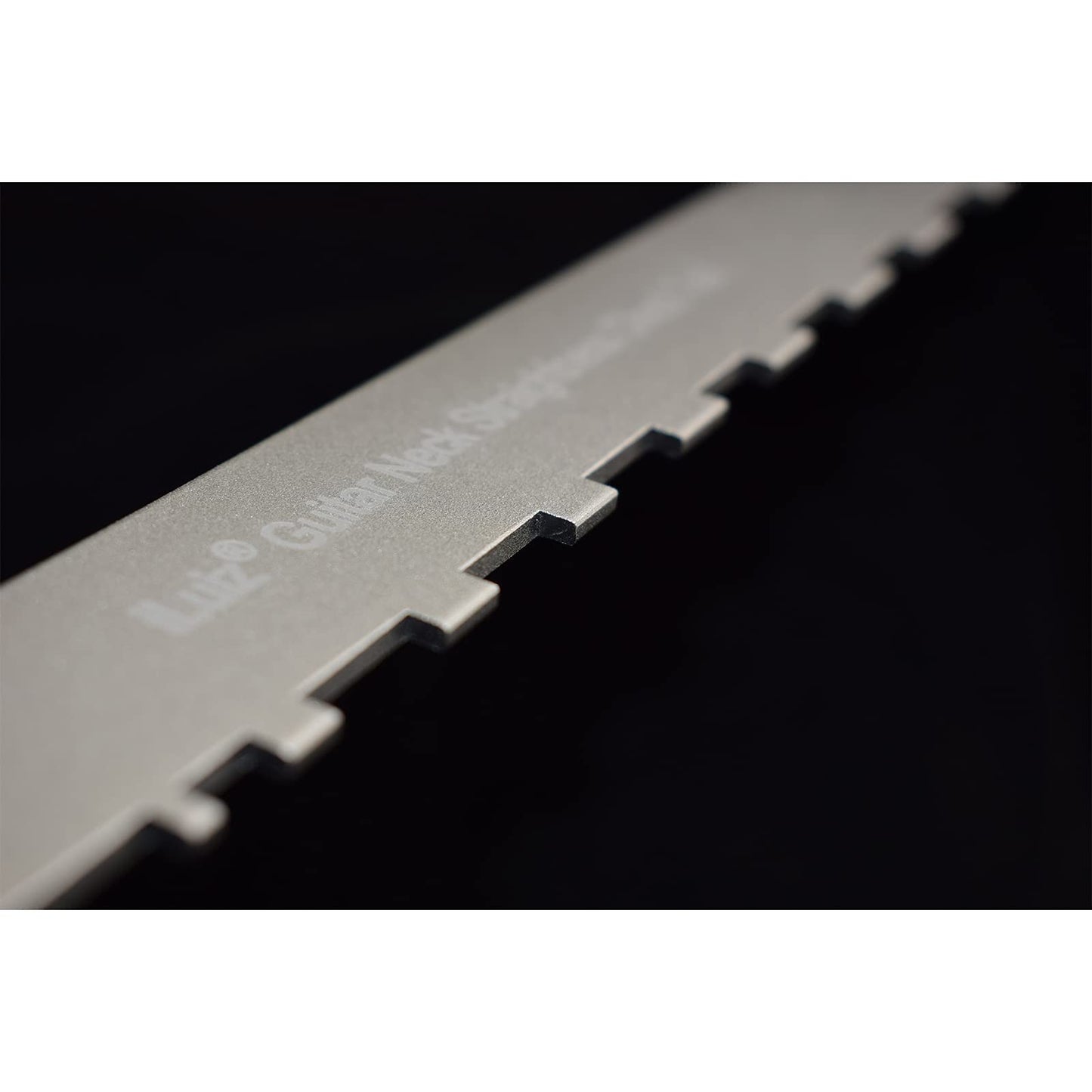 iLuiz Guitar Neck Notched Straight Edge Luthiers Tool for Gibson Fender and Most of Guitar Fretboard and Frets - WoodArtSupply