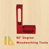 LicBund 90 Degree Mini Positioning Square Wood Working Tool Small Pocket Check Square on Carpenter Cutting Tools, Premium Precision Woodworking LicBund