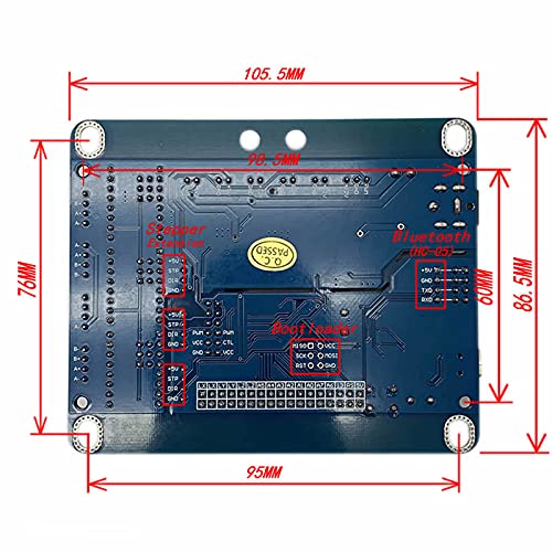 AOLDHYY Doesbot GRBL 1.1 A4988 Control Board CNC Controller Router CNC Engraving Machine Control Board 3018 3 Axis USB Control Laser Board Corexy - WoodArtSupply