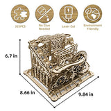 3D Wooden Puzzle Marble Run Kit by OWNONE 1 - DIY Building Set for Adults and Teens (334 Pcs) OWNONE 1