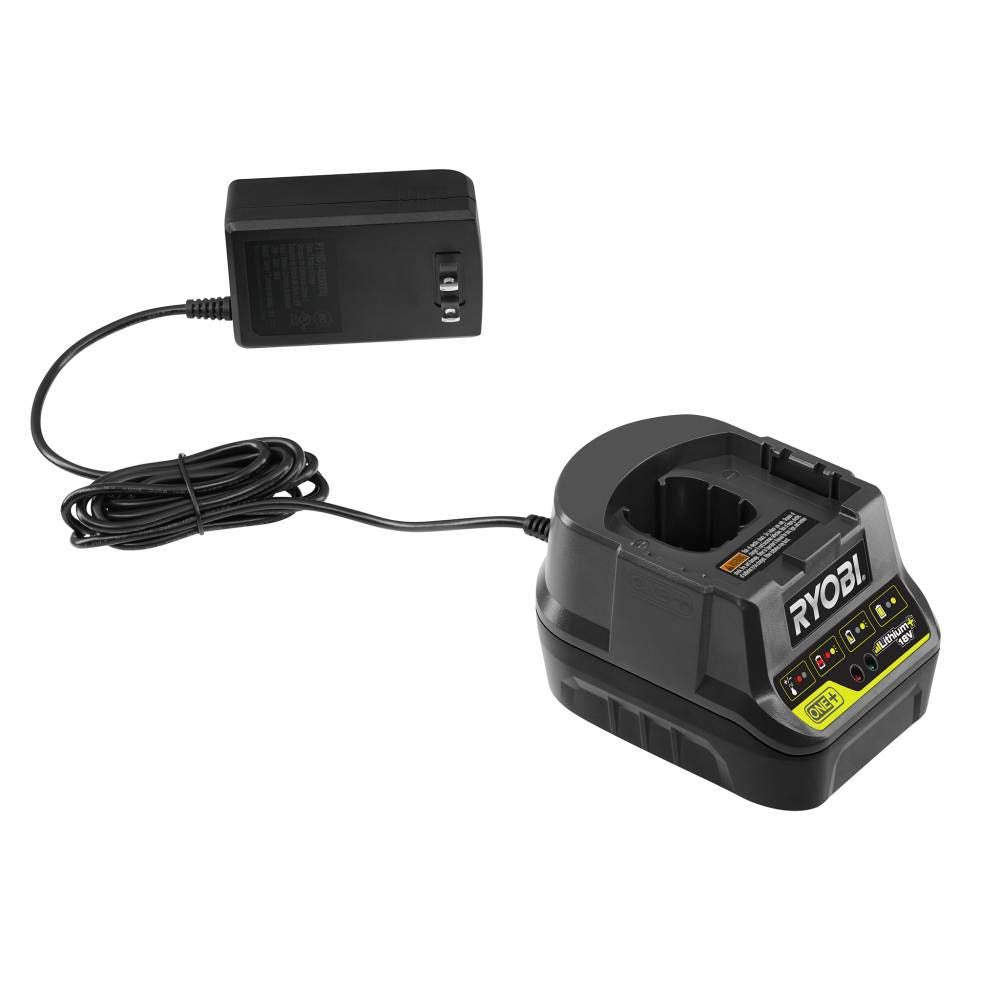 RYOBI 18-Volt Cordless Fixed Base Trim Router Kit with Battery and Charger (Renewed) - WoodArtSupply