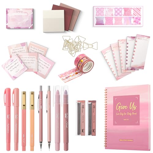 Mr. Pen- Bible Journaling Kit, Bible Highlighters and Pens No Bleed, Bible Study Kit, Bible Journaling Supplies, Bible Study Tools, Journaling Kit Mr. Pen