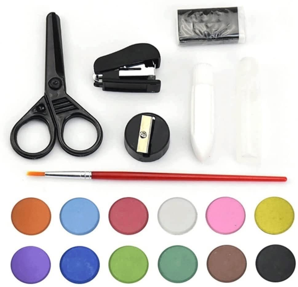 RMENST Art Supplies, 188-Piece Deluxe Wooden Art Set Crafts Kit with Oil Pastels, Colored Pencils, Watercolor Paint, Oil Paint, Creative Gift RMENST