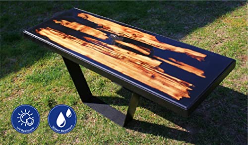 Deep Pour Epoxy Resin for River Table | 3/4 Gallon (2.85 L) | 2'' Deep Pour & Casting Epoxy Resin Kit | Low VOC & Low Odor | for River Tables, Deep Magic Resin