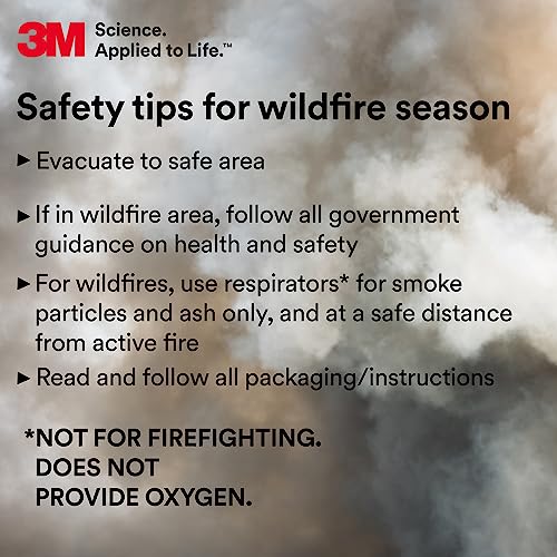 3M Particulate Respirator, 8110S, N95, Unsealed , Smaller Size, Adjustable Noseclip, Two Strap Design, Advanced Electrostatic Media, Nosefoam, 3M