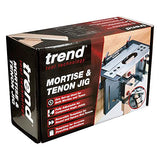 Trend Mortise and Tenon Jig for Perfect-Fitting Joints, Ideal for Furniture Construction, Fully Adjustable for Compound Angle Joints, MT/JIG TREND