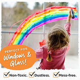 8 Washable Window Markers for Cars - 15mm Jumbo, 3 in 1 Nib, 28g Ink - Liquid Chalk Markers for Chalkboard, Blackboard, Glass, Bistro, Auto, Menu Chalkola