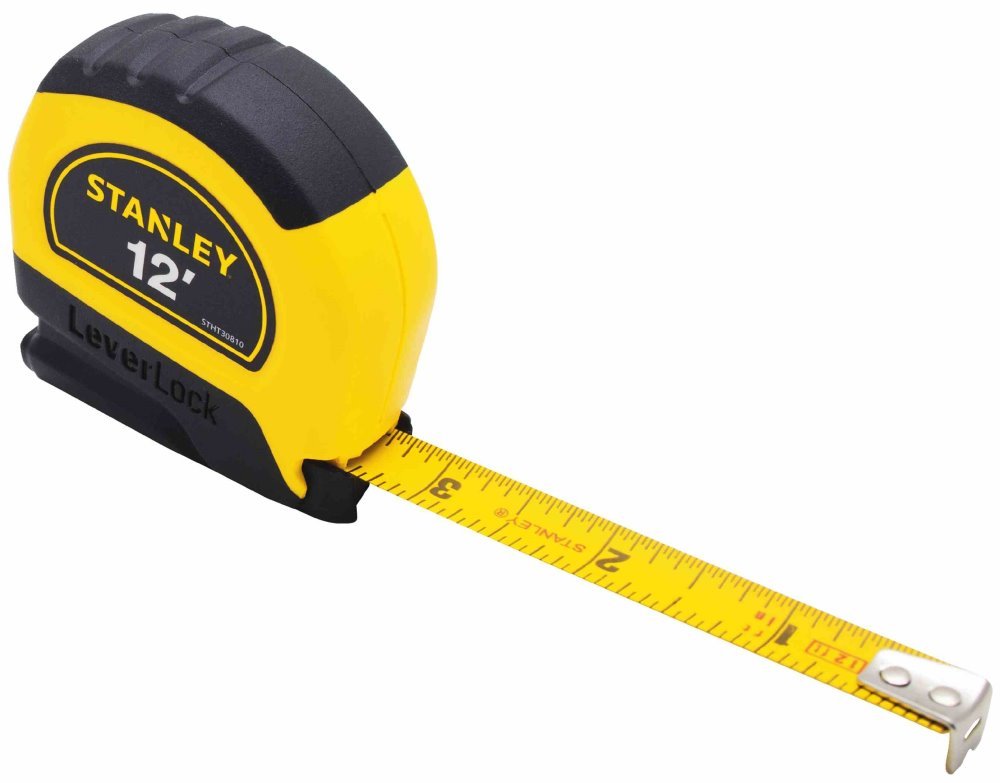 Stanley 30-810 12-Foot LeverLock Tape Rule Stanley