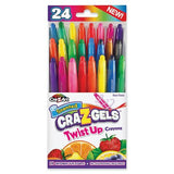 Cra-Z-Art CRA-Z-Gels Scented Twist-Up Crayons - 24 Count Cra-Z-Art