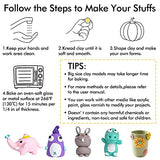 Polymer Clay, Shuttle Art 60 Colors Oven Bake Modeling Clay, Creative Clay Kit with 19 Clay Tools and 16 Kinds of Accessories, Non-Toxic, Non-Sticky, Shuttle Art