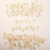 260 Pieces 1 Inches and 2 Inches Wooden Letters Unfinished Wood Alphabet Letter for Crafts Natural Blank ABCs Cutouts Small Home Wall Decor for Blulu
