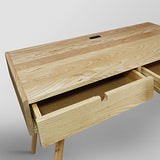 American Trails Freedom Made of Solid American Desk with USB Ports, Natural Oak (New) American Trails