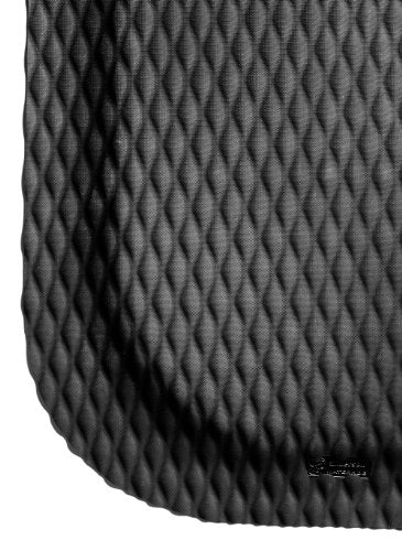 Hog Heaven Ergonomic Industrial-Grade Anti-Fatigue Mat 7/8" 12' Length x 3' Width x Black by M+A Matting M+A Matting