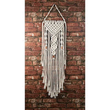 Solid Oak Macramé Wall Hanger Kit - Double Twist, Original version Make-rame