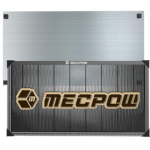 Mecpow Honeycomb Laser Bed, 450 x 850mm Honeycomb Working Table for Most Laser Engraver, Durable Steel Honeycomb Panel for Fast Heat Dissipation, - WoodArtSupply