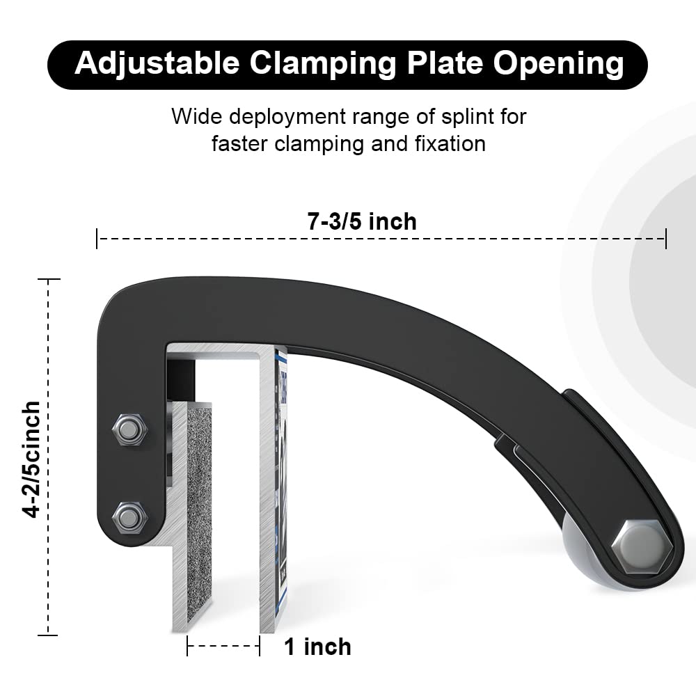 XDENGP Panel and Plywood Carrier（2 Pack）, Plywood Lifting Tool and Drywall Carrying Tool, Aluminum Alloy Soft-Grip Handle Gripper Lift for Sheetrock, - WoodArtSupply