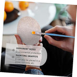 KALLORY 10pcs Painting Pebbles River Polished Pebbles Smooth Rocks for Painting Rock Painting for Kids Painting Rocks for Kids Bundle River Painted KALLORY