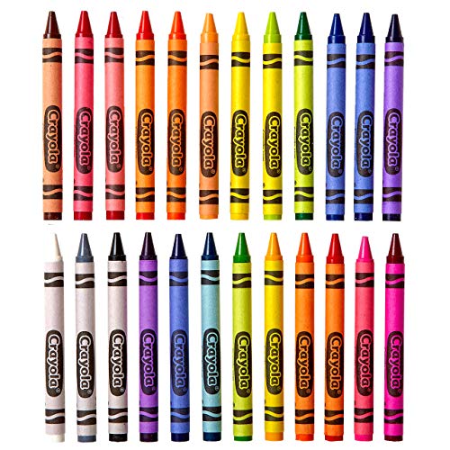 Crayola Crayons Bulk, 24 Crayon Packs with 24 Assorted Colors, School Supplies Crayola