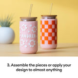 Cricut Joy Xtra Machine with Permanent Smart Vinyl Sampler Packs, Transfer Tape and Tool Set Bundle - Beginner Portable Cutting Machine and Matless Cricut