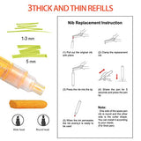 LANRENWENG Acrylic Paint Marker Pens 60 Color Painting Markers for Christmas Rock Painting with Canvas Bag, Stone, Ceramic, Glass, Wood, Fabric, LANRENWENG