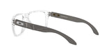 Oakley Men's Ox8156 Holbrook Rx Square Prescription Eyeglass Frames, Polished Clear/Demo Lens, 56 mm Oakley