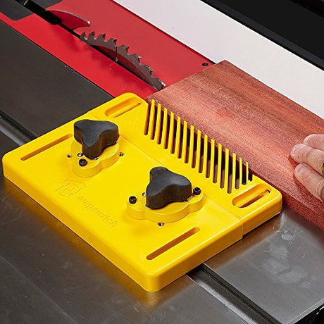 Magswitch - R8110131 Reversible Featherboard, Yellow Magswitch