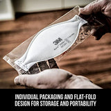 3M Aura Particulate N95 Respirator 9205+, Flat Fold Lightweight Design, Non-Valved, 20 Count (Pack of 1) 3M