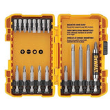DEWALT Screwdriver Bit Set and Drill Bit Set, 100-Piece Master Set, For All Your Jobsite Needs (DWA2FTS100),Black/Grey/Yellow Screwdriving and DEWALT