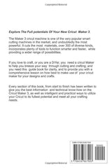 Cricut Maker 3 Guide For Beginners: Master Your Cricut Maker 3, Use The Design Space And Make Your Project Ideas WoodArtSupply