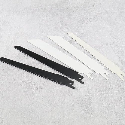 Set with 5Pcs Reciprocating Saw Blades S922AF S611DF S922HF S644D Reciprocating Sabre Saw Cutting Tools for Wood Plywood Chipboard Plastic - WoodArtSupply