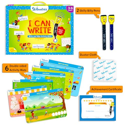 Skillmatics Educational Toy - I Can Write, Preschool & Kindergarten Learning Activity for Kids, Toddlers, Supplies for School, Gifts for Girls & - WoodArtSupply