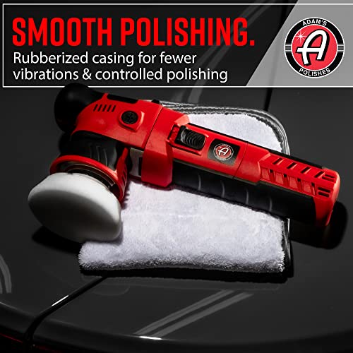 Adam’s SK Pro 12mm Car Polisher - Professional Dual Action Polisher For Car Detailing - Paint Correction, Waxer Buffer DA Polisher - Variable Speed - WoodArtSupply