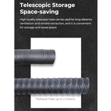 Creality Smoke Exhaust Kit with Fan 4000RPM and Pipe, DIY for Laser Engraver Enclosure, EnderPlus Tent, and Most Enclosure Cover Needed Filter Cregrant3D