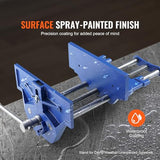 VEVOR Woodworking Vise, 13 inch Woodworking Bench Vise, Heavy-duty Cast Iron Vice for Workbench 10.6" Jaw Width, with Quick Release Lever for VEVOR