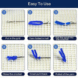 LAPATAIN Latch Hook Kits DIY Crochet Yarn Kits,Unicorn Carpet Embroidery Hook Rug Kit Needlework Sets Cushion for Kids or Adults Home Decor 20x15inch LAPATAIN