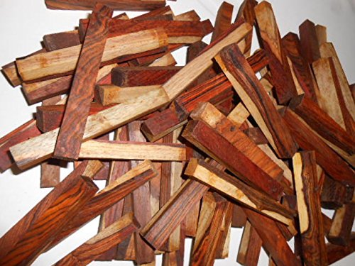 Two-Tone Cocobolo Rosewood Pen Blanks - 25 pcs - 3/4" x 3/4" x 5" Diamond Tropical Hardwoods