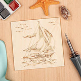 DIYDEC 18 Pack Basswood Sheets 6X 6 x 1/16 Inch Thin Plywood Wood Sheets Unfinished Wood Squares Boards Balsa Wood Sheets for Crafts Architectural DIYDEC