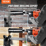VEVOR Diamond Core Drilling Machine, 10in Wet Concrete Core Drill Rig with Stand Wheels, 750RPM Speed & 1-1/4" Thread & Lifting Handle, 10in Drilling VEVOR