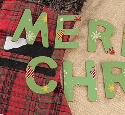 3" Wooden Letters - 78 Pcs Wood Alphabet Letters for Crafts Wood Letters Sign Decoration Unfinished Wood Letters for Letter Board/Wall ilauke