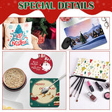 44Pcs Sublimation Blanks Products, DIY Sublimation Blanks Bulk with Car Coaster, Mouse Pad, Pillow Covers, Garden Flag, Makeup Bag, Drawstring Bag NEOACT