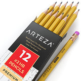 ARTEZA #2 Pencils in Bulk (180 Pack) – Pre-Sharpened, High Precision Writing Tools with Latex-Free Erasers - Essential for School, Office, Art and - WoodArtSupply